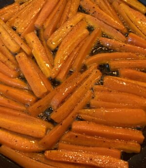 Frites á la carotte